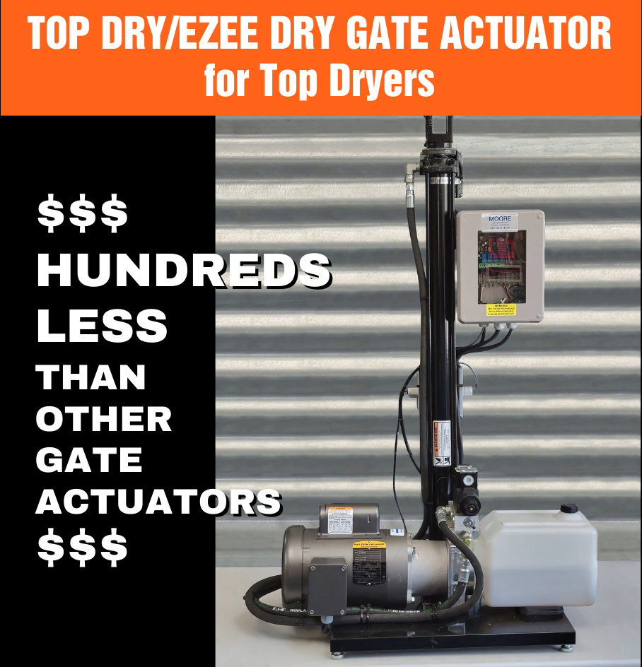 Top Dryer Gate Actuator