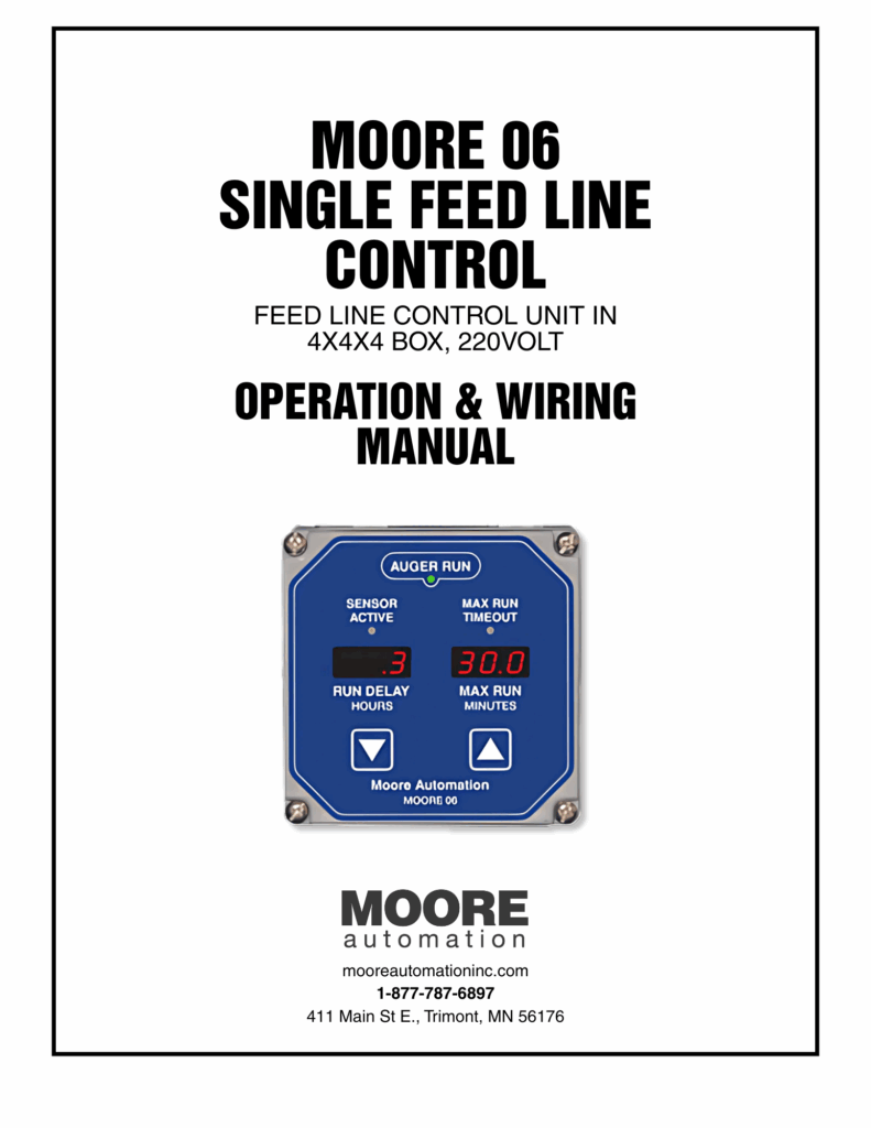 Moore 06 Wiring and Operations Manual